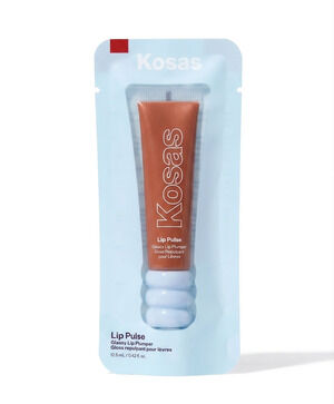 Kosas Lip Pulse Glassy Lip Plumper Sixth Sense Sheer Warm Beige 12.5ml New